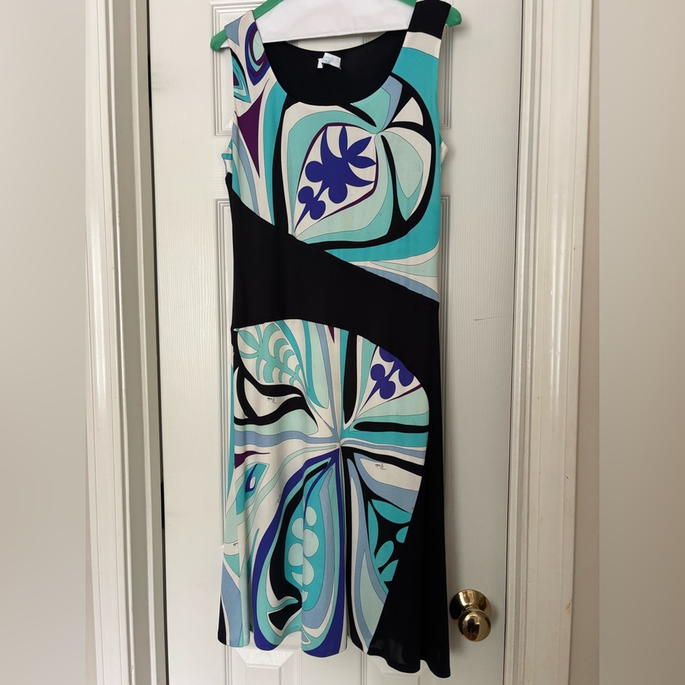Vintage Emilio Pucci 100% Silk Dress